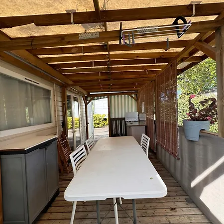 Campsite Mobil A - Terrasse